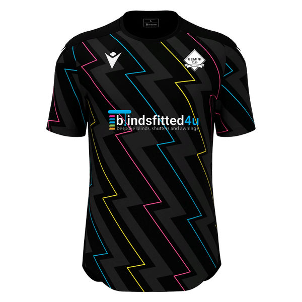 Gemini FC - WISP SHIRT SS BLK/THNDR (U13 Albion)
