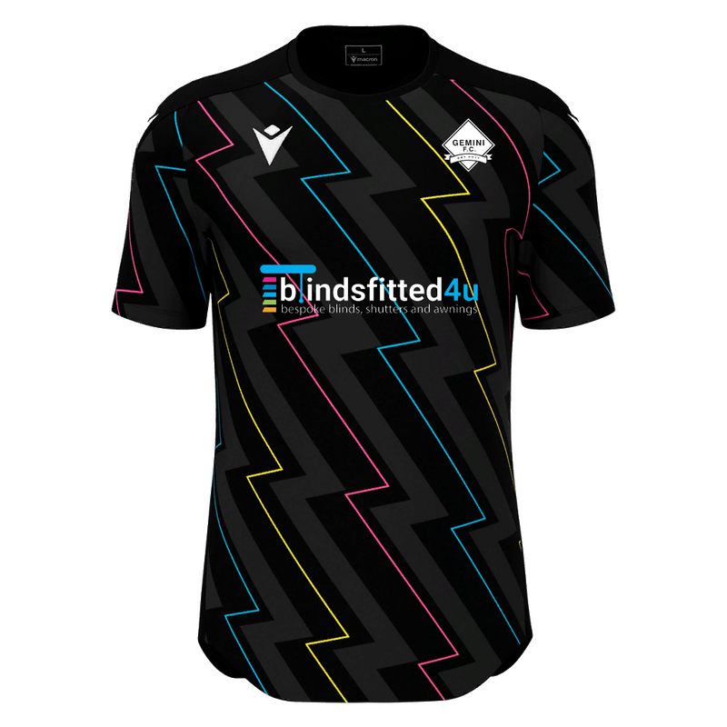Gemini FC - WISP SHIRT SS BLK/THNDR (U13 Albion)
