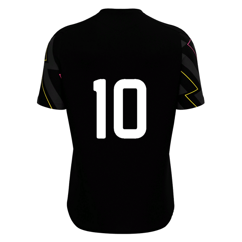 Gemini FC - WISP SHIRT SS BLK/THNDR (U8 Athletic)