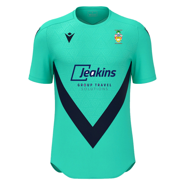 Egham Town FC - WISP SHIRT SS TRQ/NAV