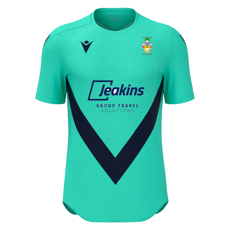 Egham Town FC - WISP SHIRT SS TRQ/NAV