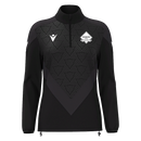 Gemini FC - ANORA WMN 1/4 ZIP TOP BLK/DGRY