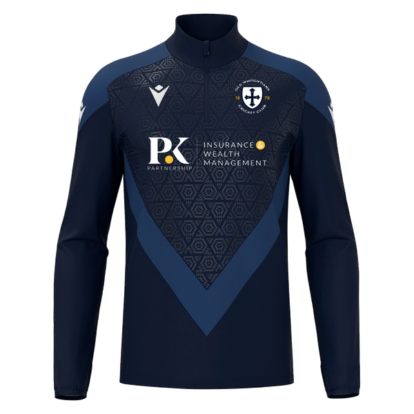 Old Whitgiftians CC - YARUGA 1/4 ZIP TOP NAV/LNAV