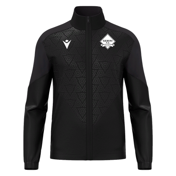 Gemini FC - POSEIDON FULL ZIP TOP BLK/DGRY