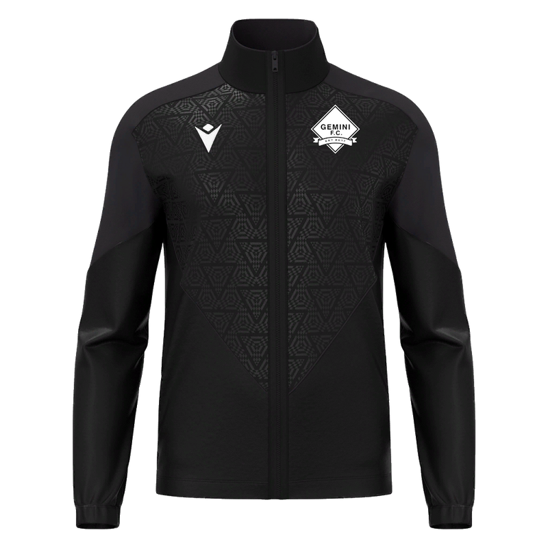 Gemini FC - POSEIDON FULL ZIP TOP BLK/DGRY