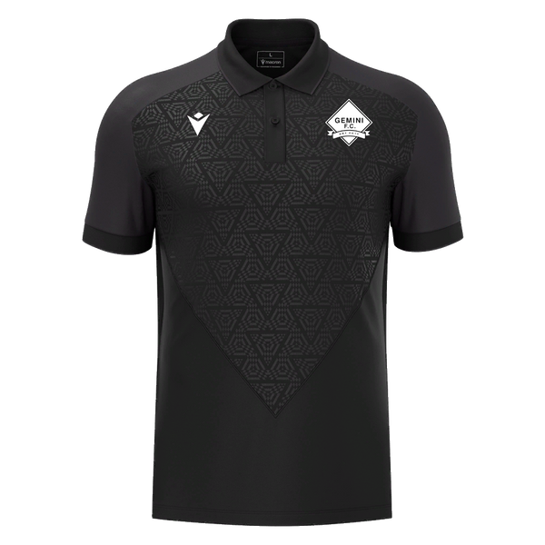Gemini FC - BALDWIN POLO BLK/DGRY
