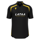 WYRM SHIRT SS BLK/YEL- LATAA FOOTBALL ACADEMY