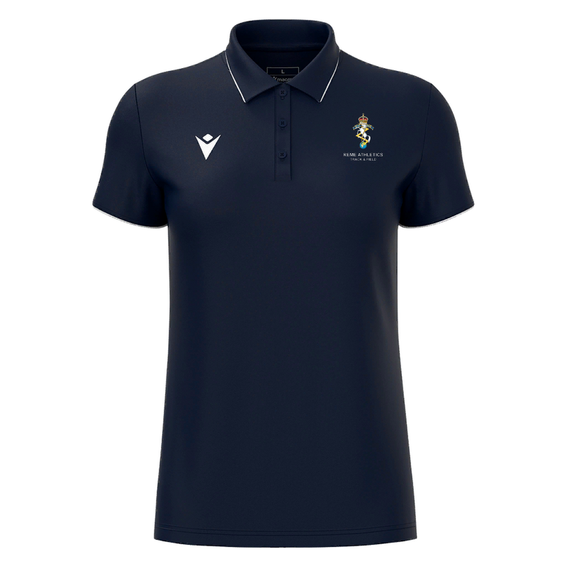REME Athletics - MELODY POLO NAV/WHT SS