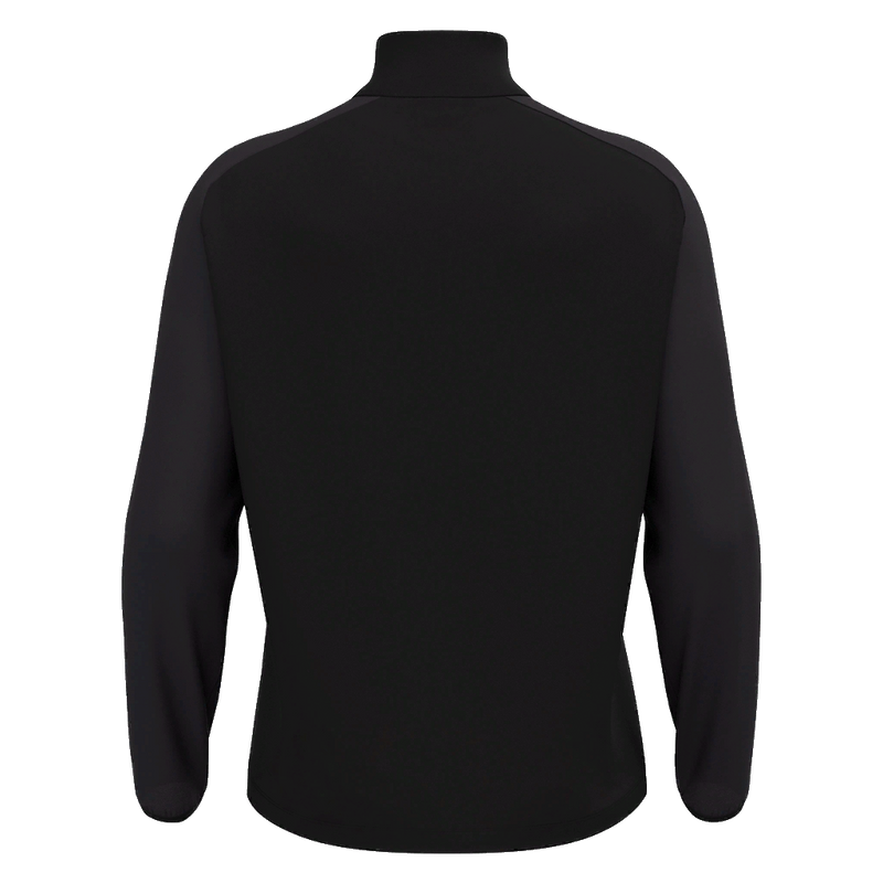Beeston Albions FC - ISEN 1/4 ZIP TOP BLK/BLK