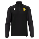Guildford City FC - ISEN 1/4 ZIP TOP BLK/DGRY