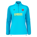 Elite London Academy - LENA WMN 1/4 ZIP TOP NSKY/DNSKY