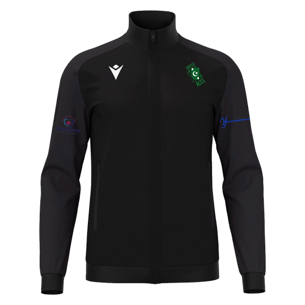 United Aces CC - ANUBIS FULL ZIP TOP BLK/DGRY
