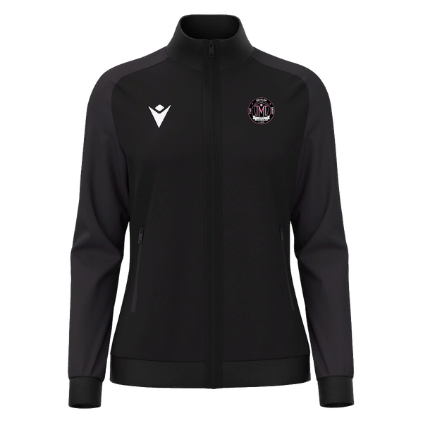 TMT Sports Coaching - RAMA WMN FULL ZIP TOP BLK/DGRY