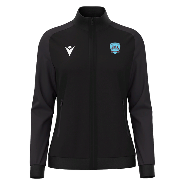Beeston Albions FC - RAMA WMN FULL ZIP TOP BLK/DGRY