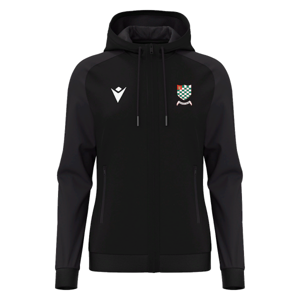 CUFC Women - ATLAS WMN FULL ZIP HOODY BLK/DGRY