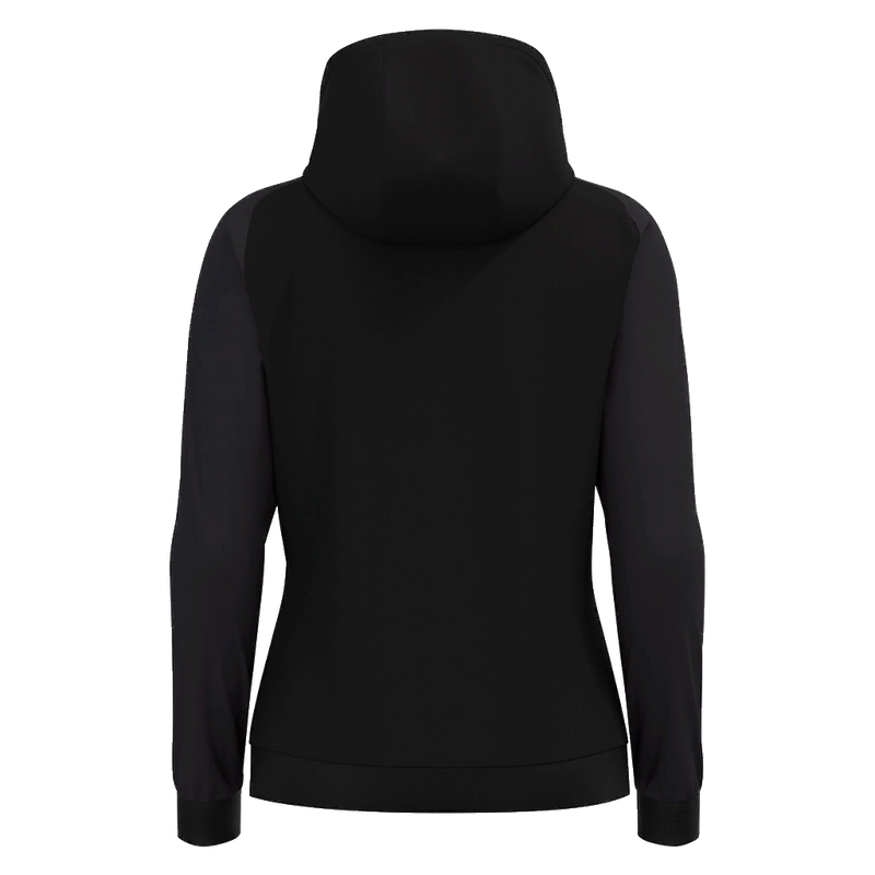 CUFC Women - ATLAS WMN FULL ZIP HOODY BLK/DGRY