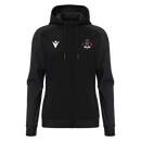 TMT Sports Coaching - ATLAS WMN FULL ZIP HOODY BLK/DGRY
