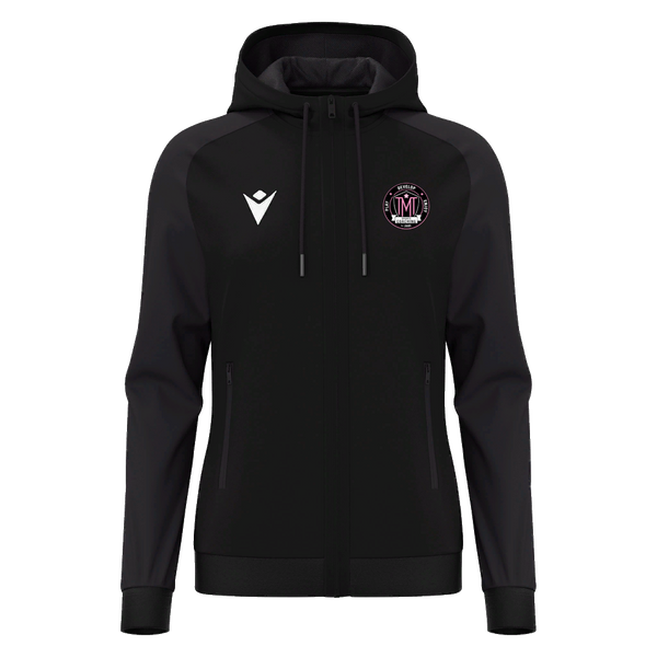 TMT Sports Coaching - ATLAS WMN FULL ZIP HOODY BLK/DGRY
