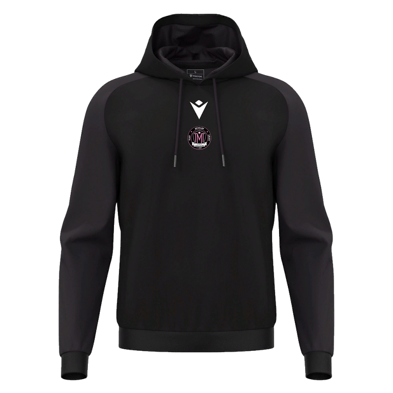TMT Sports Coaching - HORN HOODY BLK/DGRY