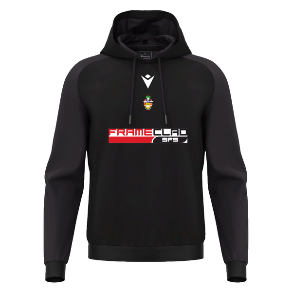 Egham Town FC - HORN HOODY BLK/DGRY