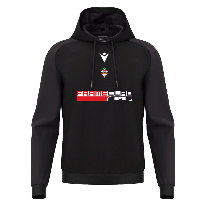 Egham Town FC - HORN HOODY BLK/DGRY