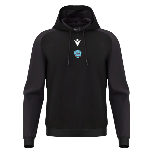 Beeston Albions FC - HORN HOODY BLK/DGRY