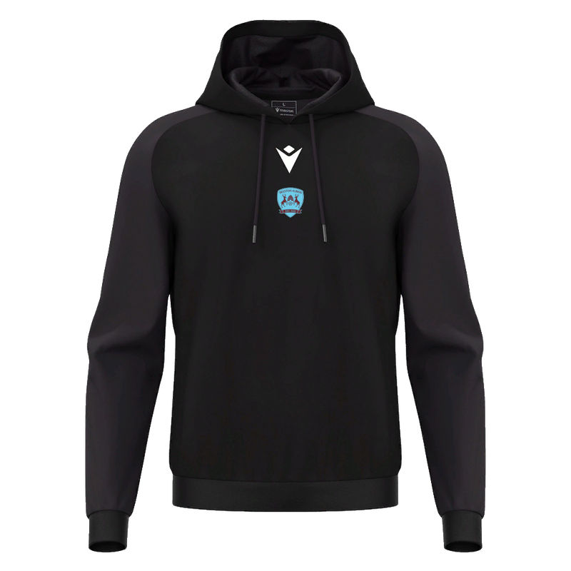 Beeston Albions FC - HORN HOODY BLK/DGRY