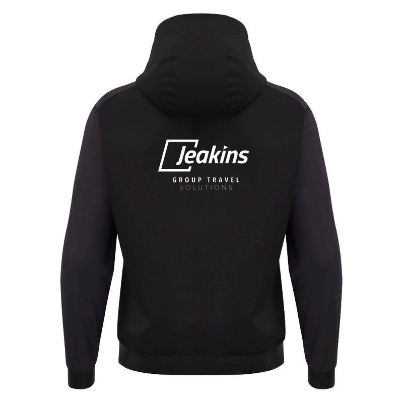 Egham Town FC - HORN HOODY BLK/DGRY