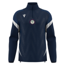 HOLLOW 1/4 ZIP TOP NAV/WHT- Chelsea Arts CC