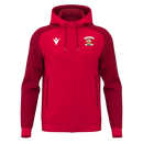 Guildford City FC - CHRONOS FULL ZIP HOODY TOP RED/DRED Sr