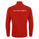 Feltham Town Seniors - Raijin Full Length Zip Top RED/WHT