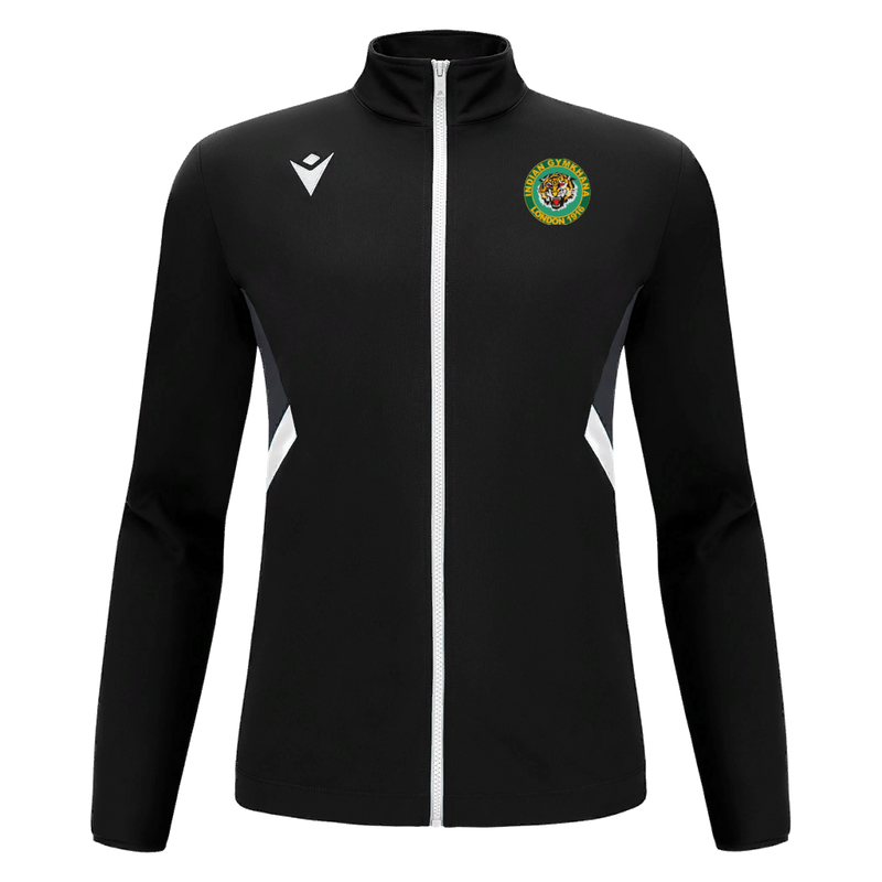 Indian Gymkhana London - RAIJIN FULL LENGTH ZIP TOP BLK/WHT