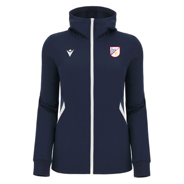 Plympton CC - BASTET FULL ZIP HOODY NAV/WHT