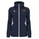 Plympton CC - BASTET FULL ZIP HOODY NAV/WHT