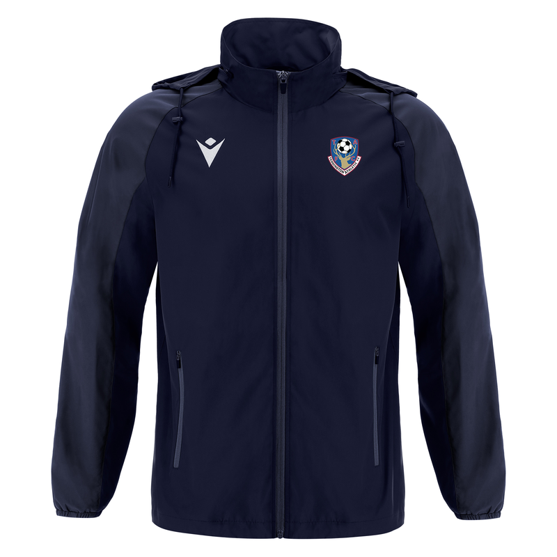 Teddington Athletic FC - ELBRUS FULL LENGTH ZIP RAINJACKET NAV/LNAV
