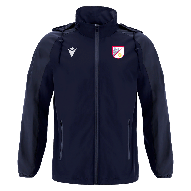 Plympton CC - ELBRUS FULL LENGTH ZIP RAINJACKET NAV/LNAV