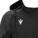 Holland Sports FC - ELBRUS FULL LENGTH ZIP RAINJACKET BLK/DGRY