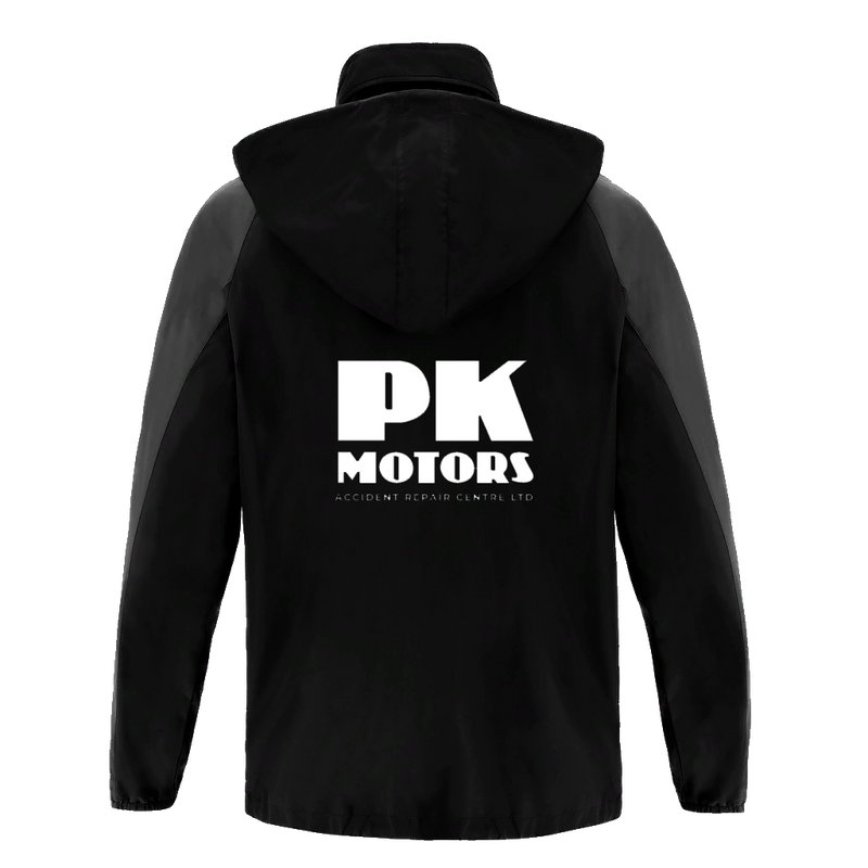 Tunbridge Wells FC - ELBRUS FULL LENGTH ZIP RAINJACKET BLK/DGRY