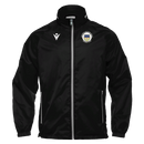 Tooting & Mitcham - Youth - PRAIA HERO FULL ZIP WINDBREAKER BLK