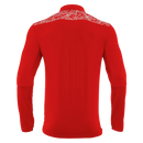 Tunbridge Wells FC - TIBER 1/4 ZIP TOP RED/WHT