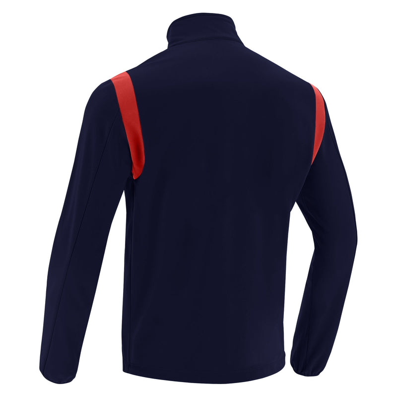 AH Cricket Academy - FUJIN FULL ZIP TOP NAV/RED