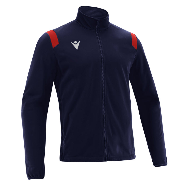 AH Cricket Academy - FUJIN FULL ZIP TOP NAV/RED