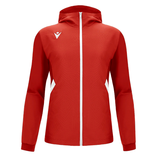 Feltham Town Seniors - Tiamat Full Zip Micro Hoody Top RED/WHT