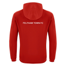 Feltham Town Seniors - Tiamat Full Zip Micro Hoody Top RED/WHT