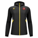 Feltham Town Staff - Tiamat Full Zip Micro Hoody Top BLK/YEL