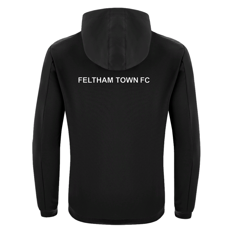 Feltham Town Staff - Tiamat Full Zip Micro Hoody Top BLK/YEL