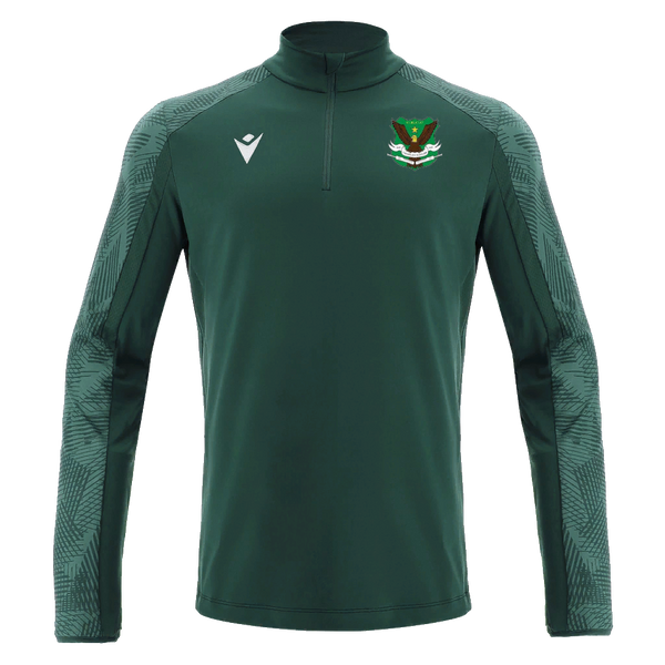 Crawley Eagles CC - NARYN 1/4 ZIP TOP BGRN/LBGRN