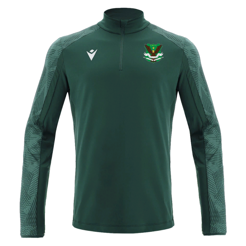 Crawley Eagles CC - NARYN 1/4 ZIP TOP BGRN/LBGRN