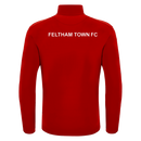 Feltham Town Seniors - Fraser 1/4 Zip Top RED/WHT