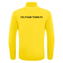 Feltham Town Staff - Fraser 1/4 Zip Top YEL/BLK